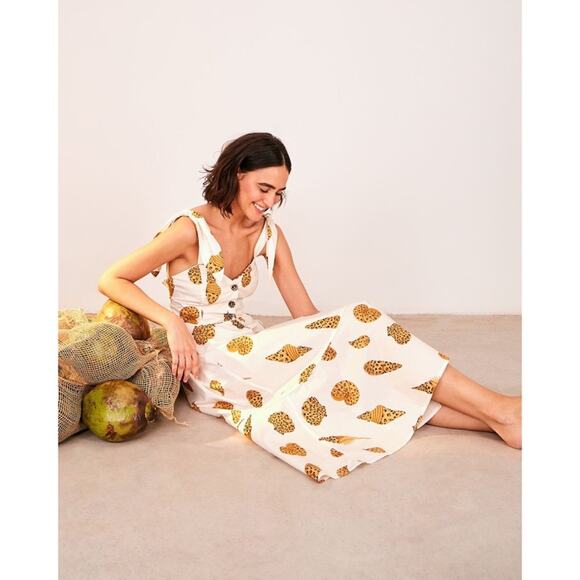 FARM RIO Shell Midi Dress - Picture 1 of 10